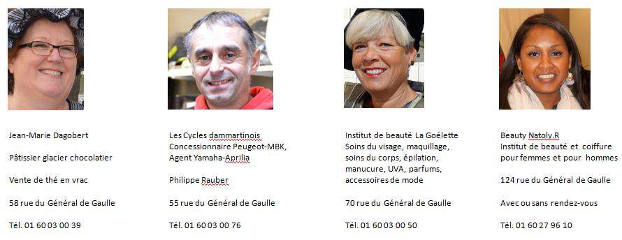 Commerçants à Dammartin
