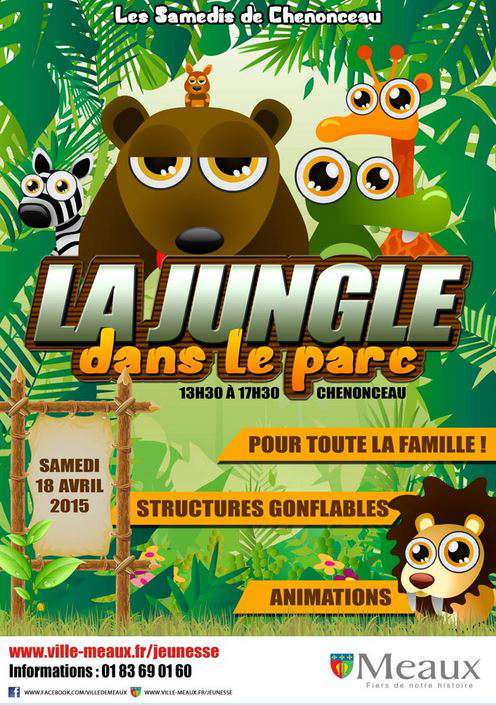 Meaux : la jungle dans le parc