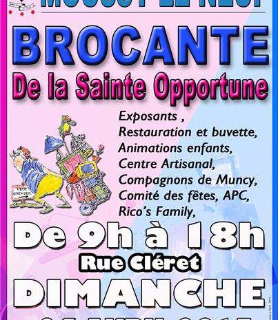 Brocante à Moussy-le-Neuf