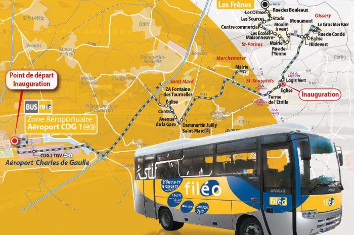 Saint-Soupplets ► Inauguration de Filéo, la ligne de bus Saint-Pathus – Roissy