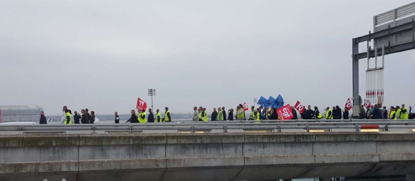Roissy manifestation