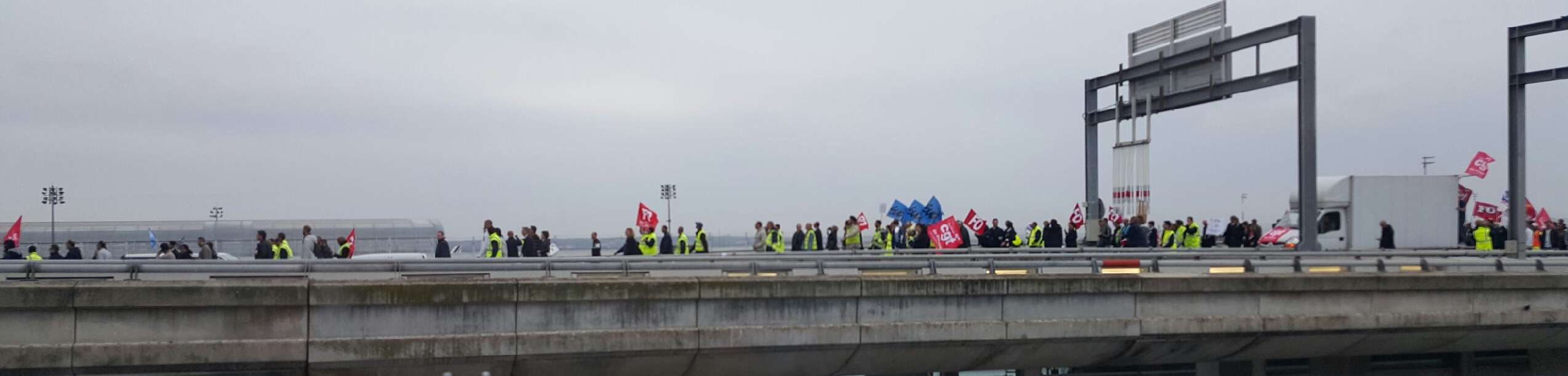Roissy manifestation