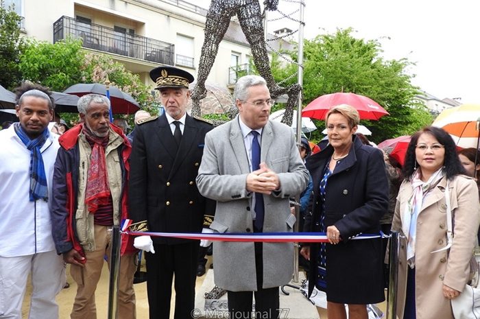 Bussy-Saint-Georges ► La statue commémorant l’abolition de l’esclavage a été dévoilée [Vidéo]