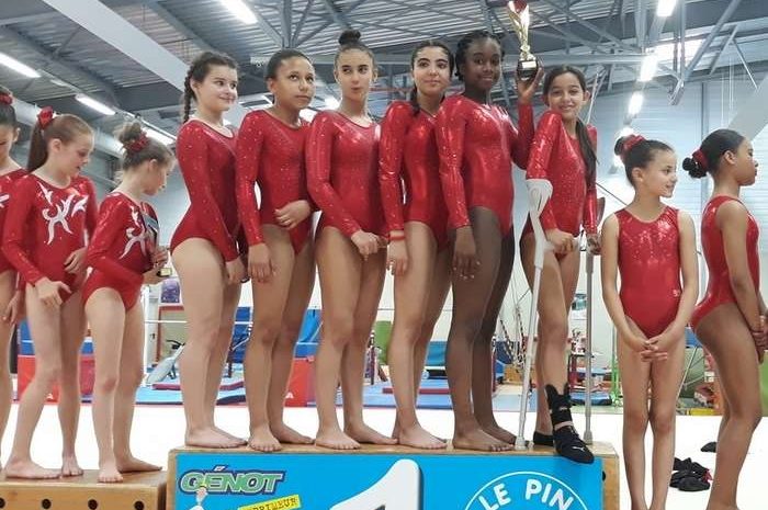 Le Pin ► Vingt-six équipes de gymnastique féminine se sont rencontrées :  les résultats