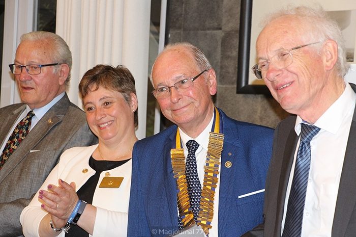 Claye-Souilly ► Le Rotary Club a changé de président : Roger Bienaimé élu pour la troisième fois [Vidéo et photos]