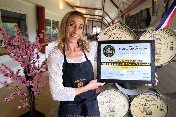 Meaux ► La fromagerie Saint-Faron a remporté le prix Super Gold Brie de Melun [Vidéo]