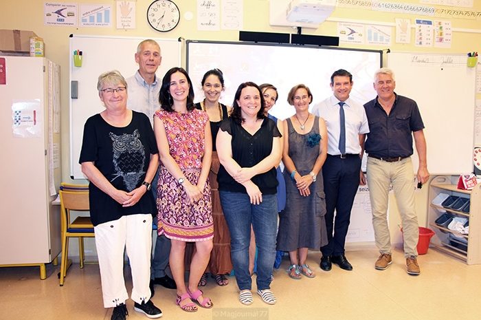 Monthyon ► Le groupe scolaire Marcel-Pagnol doté de tableaux numériques interactifs : inauguration [Vidéo]