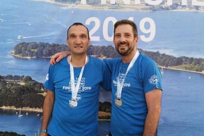 Claye-Souilly ► Un exploit pour Lila : Hervé et Sébastien ont couru 87 km au raid de l’Ultra-Marin du Morbihan pour l’association