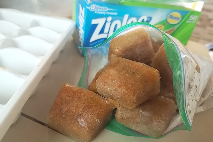 Batch cooking ► Les cubes saveur maison : la magie pour tenir à portée de main tous vos condiments préférés