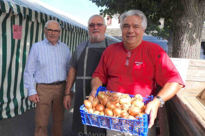 Charmentray ► Une tonne d’oignons a apporté sa contribution aux chiens-guides d’aveugles