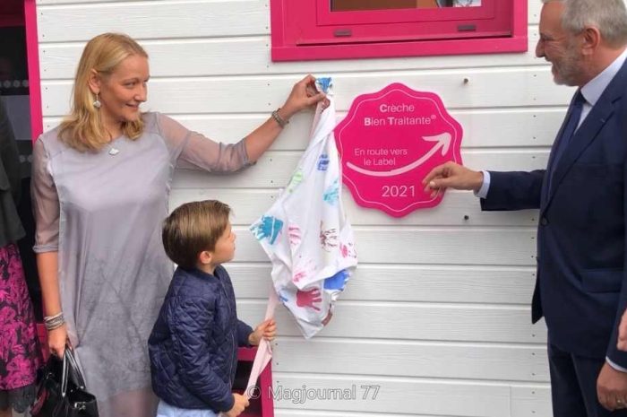 Saint-Pathus ► La plaque du premier label de la bientraitance dans les crèches a été dévoilée