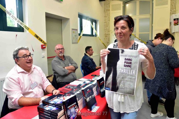 Longperrier ► Salon du livre « Sang pour Sang » : trente-cinq écrivains ont fait le déplacement [Diaporama]