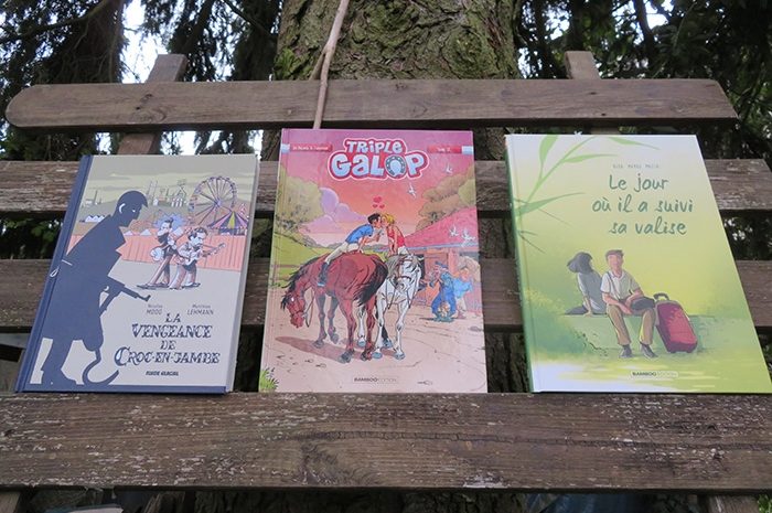 Idées de lecture ► BD : un petit tour à Bali, puis dans une aciérie et dans un club hippique… Qui veut aller loin ménage sa monture