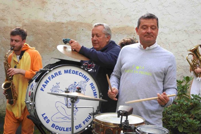 Nanteuil-lès-Meaux ► La fanfare de l’école de médecine de Reims a apporté des éclaircies à la fête de la Tarte en prunes [Video] 