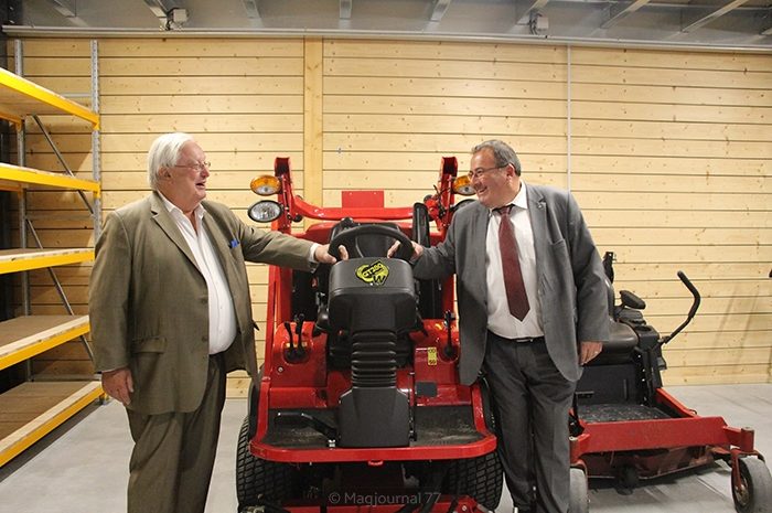 Le Mesnil-Amelot ► Rue Parreux : le centre technique municipal flambant neuf a été inauguré [Vidéo]