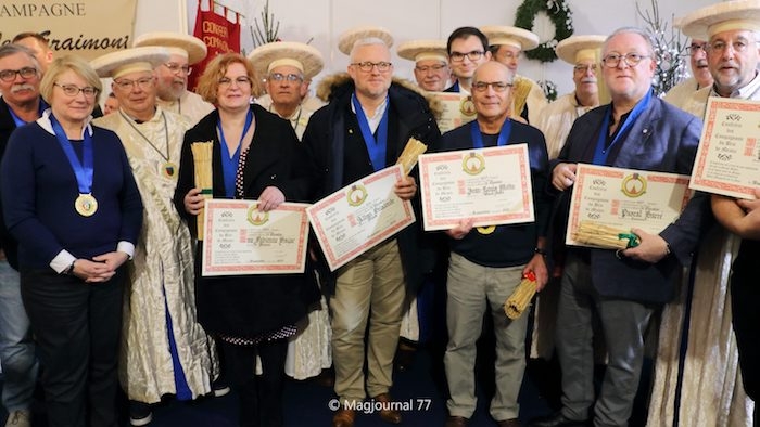 Meaux ► A la foire gourmande, la confrérie du brie a adoubé sept nouveaux chevaliers [Diaporama]