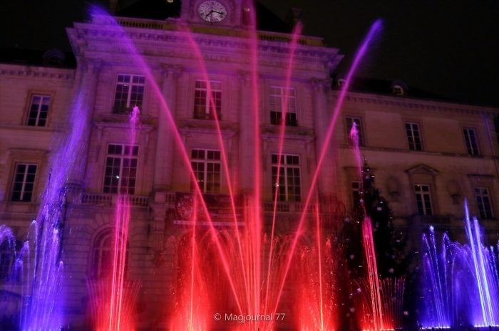 Meaux ► Un spectacle de fontaines dansantes s’est joué pour la première fois [Vidéo] 