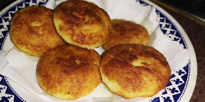 La petite recette du week-end ► Les galettes de pommes de terre farcies à la viande hachée et aux herbes de Provence