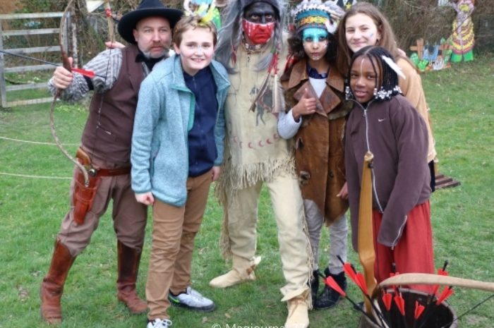 Meaux ► Les cowboys et les indiens ont envahi le centre Louis-Braille pour le Meaux&rsquo;bile tour [video]