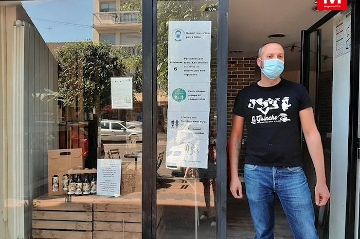 Chelles ► Brasserie : La Guinche a rouvert en aménageant sa terrasse et l’espace de vente 