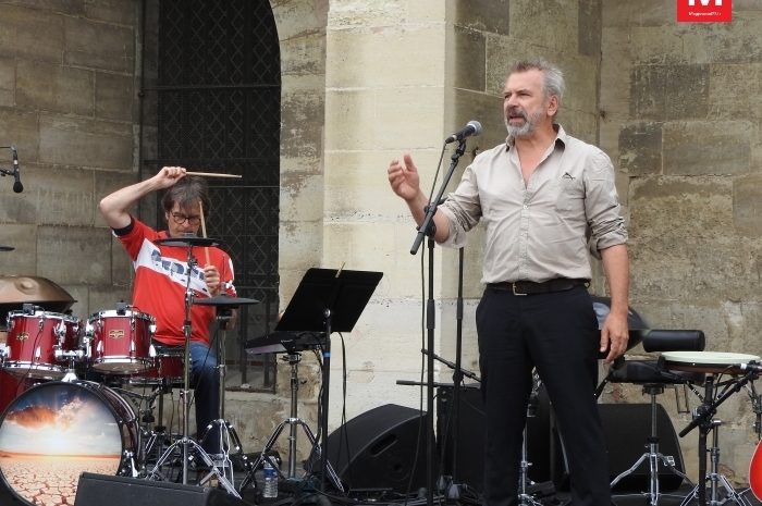 Meaux ► Philippe Torreton et Richard Kolinka au jardin Bossuet : entretien en exclu avec les artistes [Vidéo]