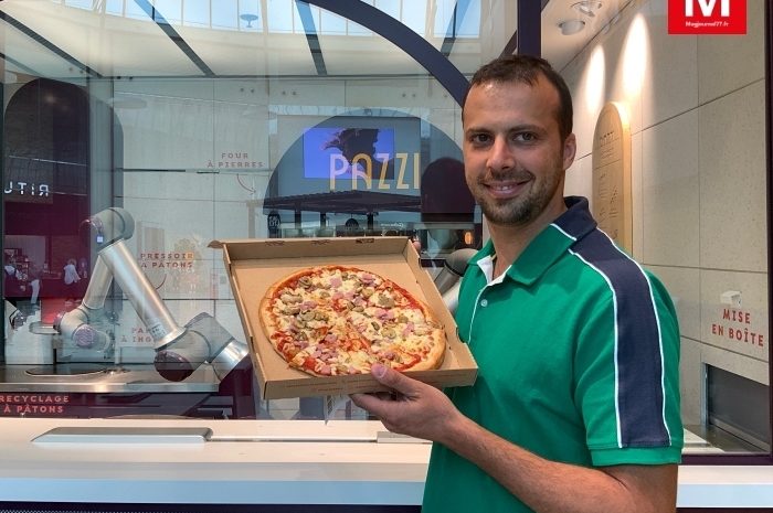 Serris ► Unique au monde : Sébastien Roverso a conçu un robot qui fait des pizzas comme un chef [Vidéo]