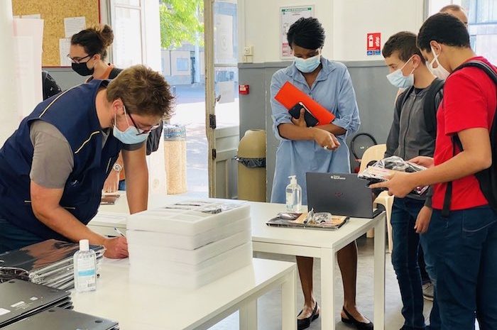 Meaux ► Les élèves du lycée Henri-Moissan ont reçu des tablettes numériques