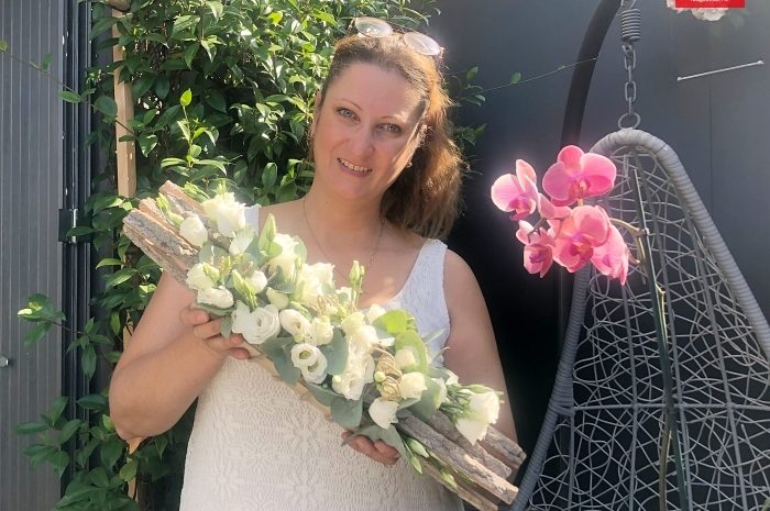 Torcy ► [Vidéo] Cindy Gunther participera à la finale de la coupe de France des fleuristes