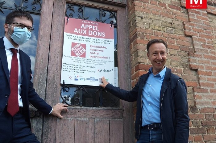 Noisiel ► Mission Stéphane Bern : l&rsquo;animateur télé spécialisé dans le patrimoine, a visité la chocolaterie Menier [Vidéo]