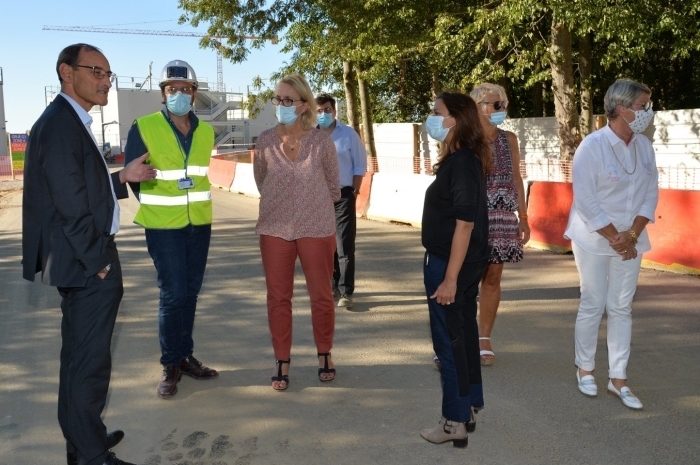 Bailly-Romainvilliers ► Les riverains du chantier Deloitte ont visité le site