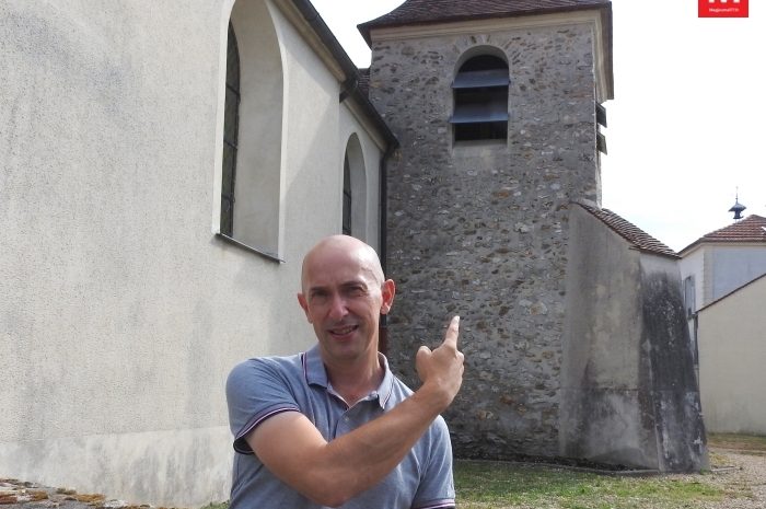Chanteloup-en-Brie ► Le maire a escaladé le clocher de l&rsquo;église