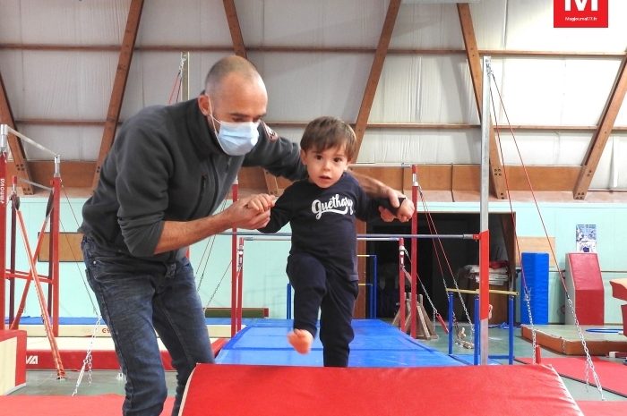Chelles ► [Vidéo] C&rsquo;était la première du baby gym : « Le sport avec maman ou papa, c’est chouette ! » 