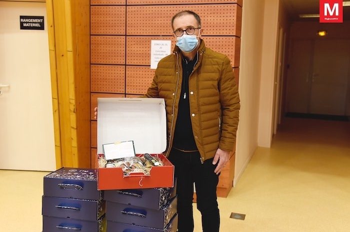 Claye-Souilly ► [Vidéo] Les colis aux seniors sont composés de produits achetés dans la commune