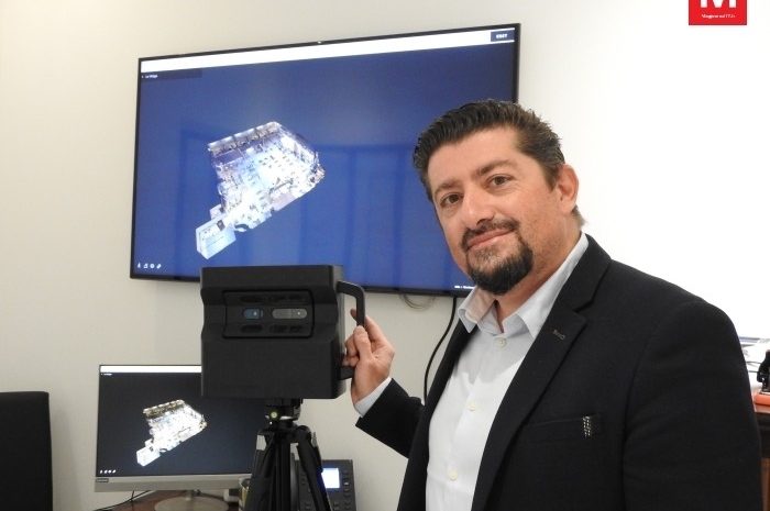 Esbly ► [Vidéo] Loïc Guibert met la technologie 3D de son agence au service des commerçants