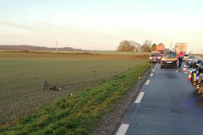 Marchémoret ► Un cycliste percuté par un véhicule qui prend la fuite