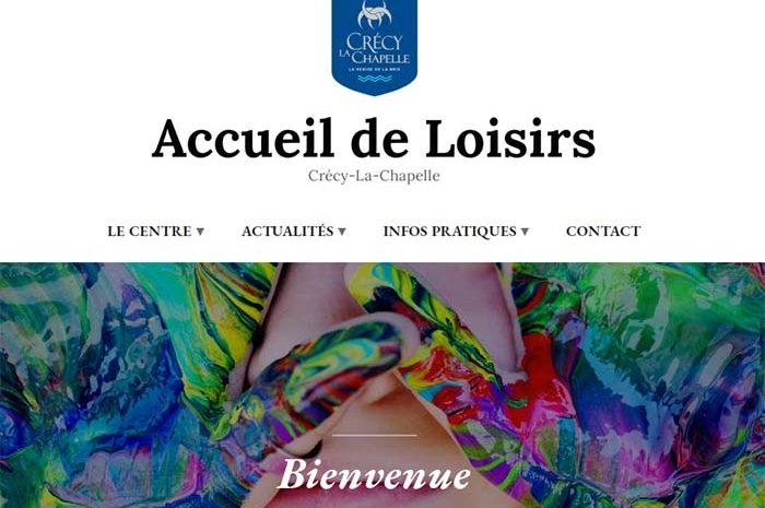 Crécy-la-Chapelle ► L&rsquo;accueil de loisirs a son site internet