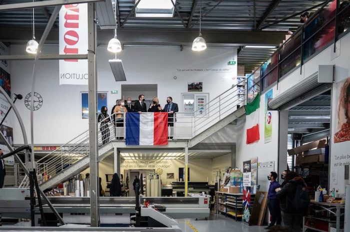 Dammartin-en-Goële ► Emmanuel Macron à l&rsquo;imprimerie Catalano : des élus déplorent ne pas avoir été conviés