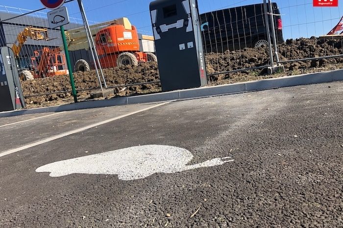 Courtry ► Les premières bornes de recharge électrique ont été installées près du futur Lidl