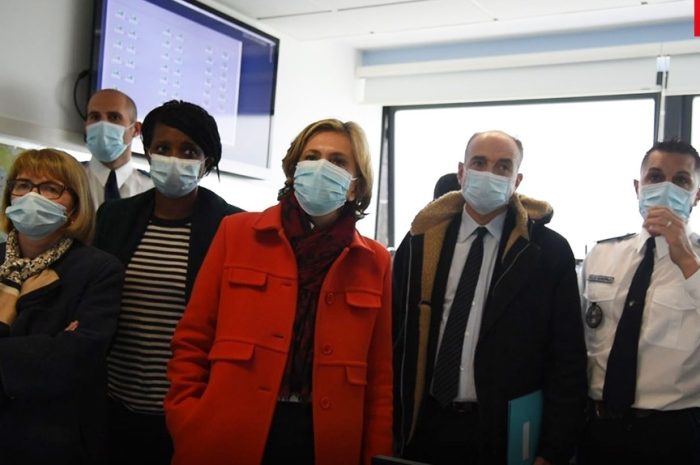 Meaux ► [Vidéo] Valérie Pécresse visite le centre de supervision urbaine de la police municipale