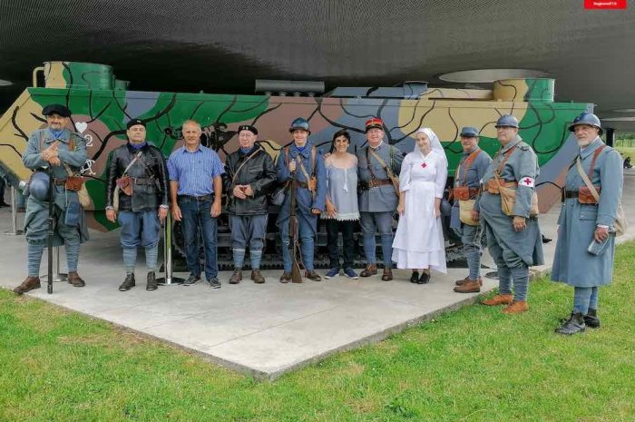 Meaux ► [Vidéo] Le musée de la Grande Guerre expose un char d’assaut Saint-Chamond