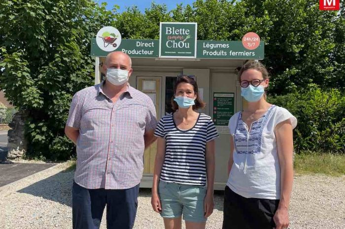 Othis ► [Vidéo] Cécile et Capucine ont installé leur distributeur de produits locaux frais