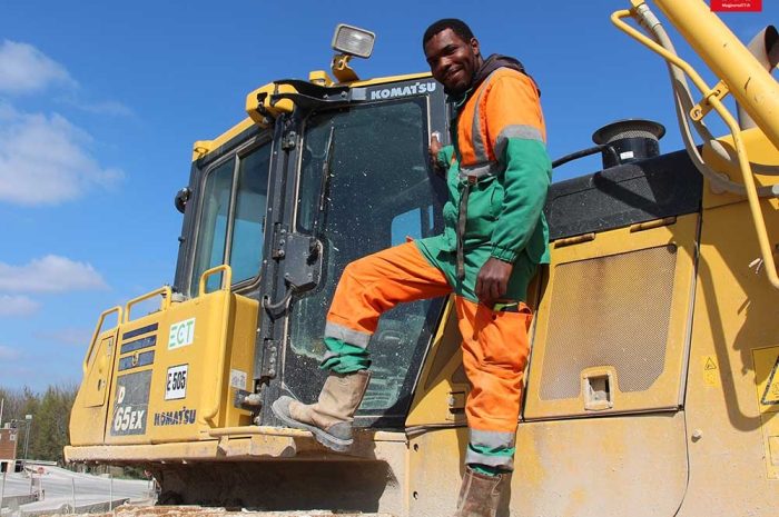 Villeneuve-sous-Dammartin ► ECT : les conducteurs d’engins façonnent la nature