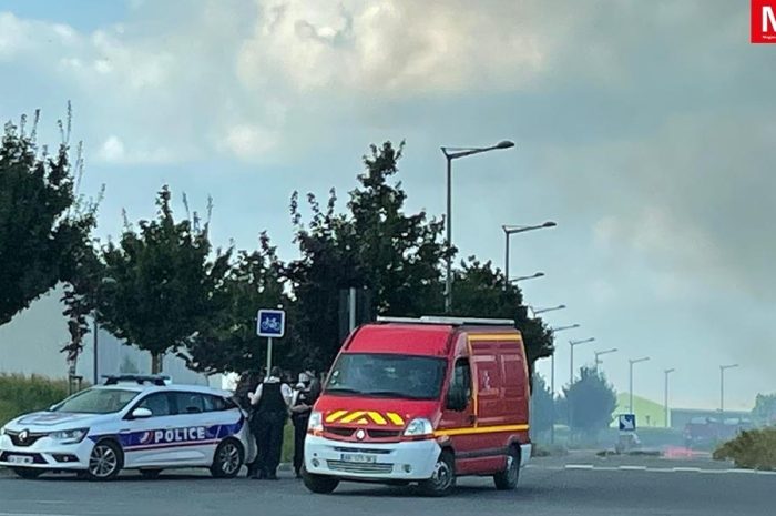 Compans ► [Vidéo] Un gigantesque incendie a fait rage dans un camp de Roms : colère du maire