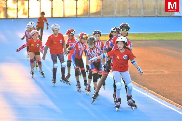 Villeparisis ► [Vidéo] La rénovation de la piste bleue a été célébrée avec des patineurs en or
