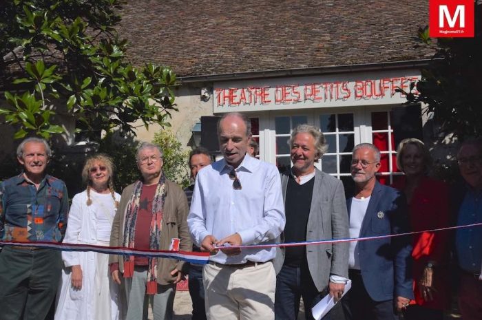 Monthyon ► [Vidéo] Théâtre, exposition et roseraie des Illustres : le vœu de Jean-Claude Brialy est exaucé