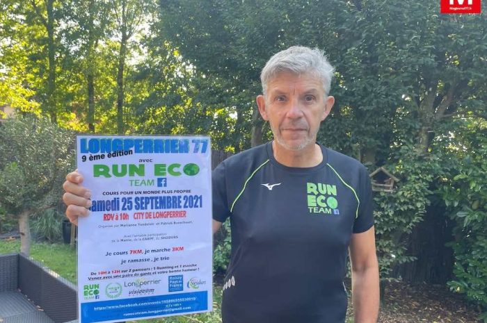 Longperrier ► Run Eco Team : Patrick Busschaert veut impliquer davantage les jeunes