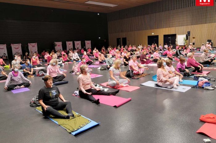 Meaux ► [Vidéo] L’Avacs a proposé une séance de yoga géant 
