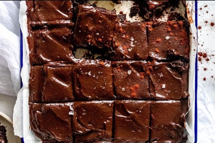 La recette bio du week-end ► Le brownie au chocolat, à la patate douce et son glaçage à l’avocat