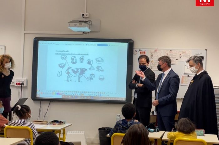 Trilport ► [Vidéo] Les écoles sont équipées de trois générations de tableaux numériques 
