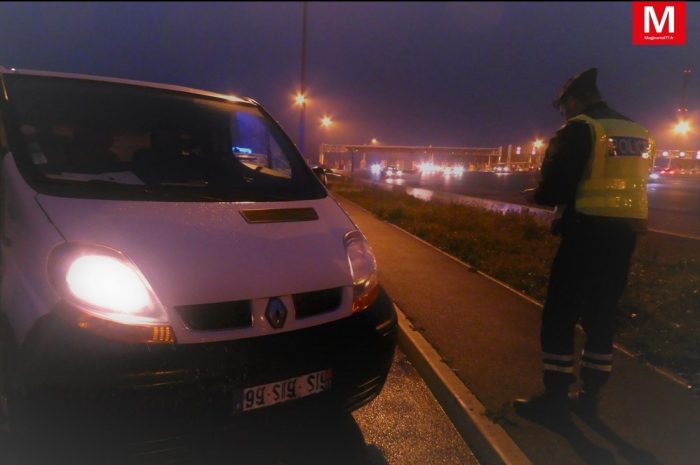 Coutevroult ► [Vidéo] Contrôle de police sur l&rsquo;autoroute A4 : l&rsquo;éclairage des véhicules dans le viseur